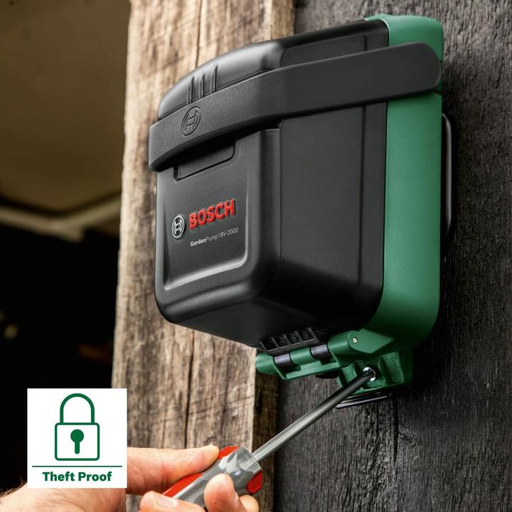 Actual product image Bosch Home & Garden GardenPump 18V-2000 (Rain barrel pump)