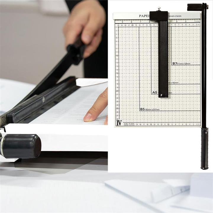 Actual product image Nedis KÖNIG - Paper cutter - Size A4 - With safety lock - Suitable for A4 and (8 Sheets, A4)