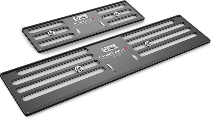 Actual product image Grey Sheep Number frame (Front + rear, Long format)
