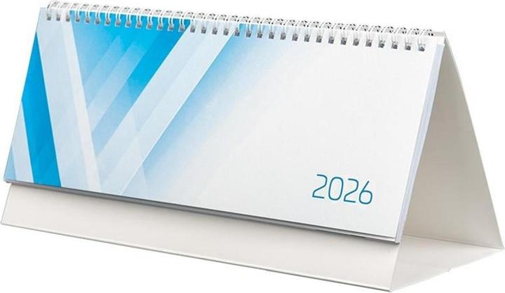 Actual product image Simplex Querkalender Wire-O 29.7 x 10.5 cm, 2026 (29 x 10.5 cm, Hardcover, German)