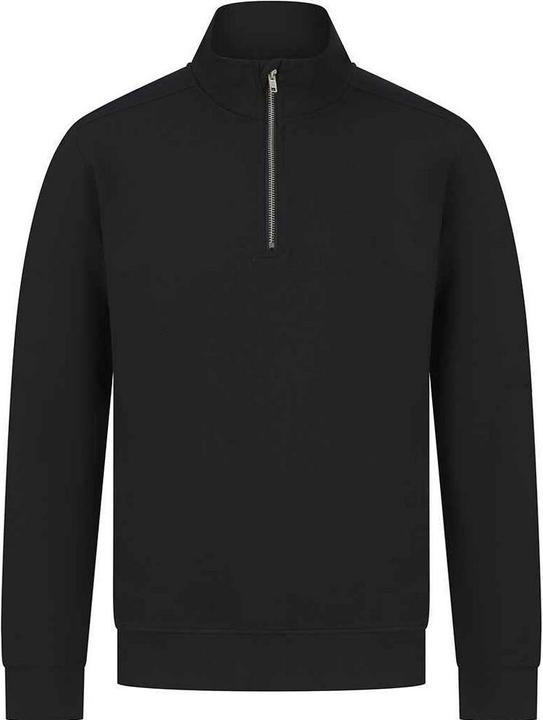 Henbury Sweatshirt mit kurzem Reissverschluss (M)