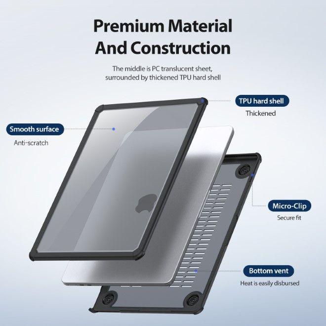 Produktbild Dux Ducis LCGM Protective Hard Case Hartschalen Schutzhülle Series (13.60", Apple)
