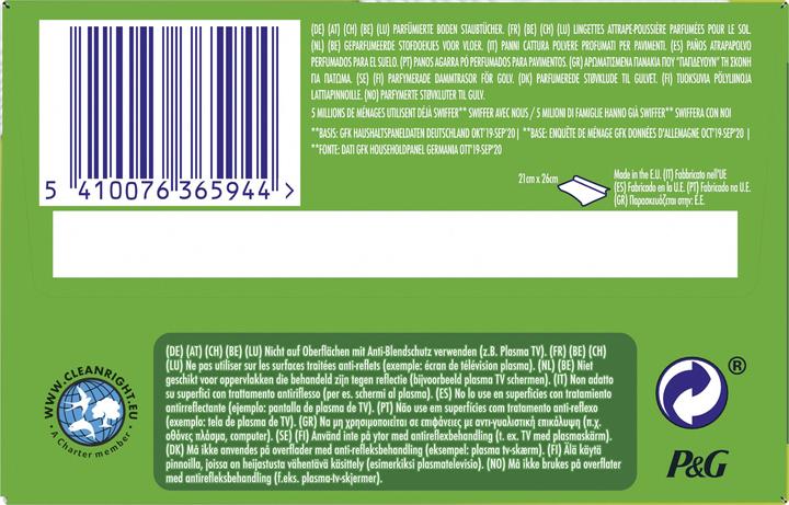 Immagine prodotto Swiffer Panni Di Ricambio Per Scopa (18 pz.)