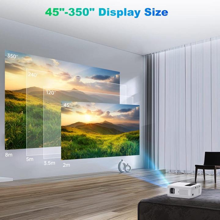 Actual product image Hopvision JQ818A (Full HD, 600 lm)