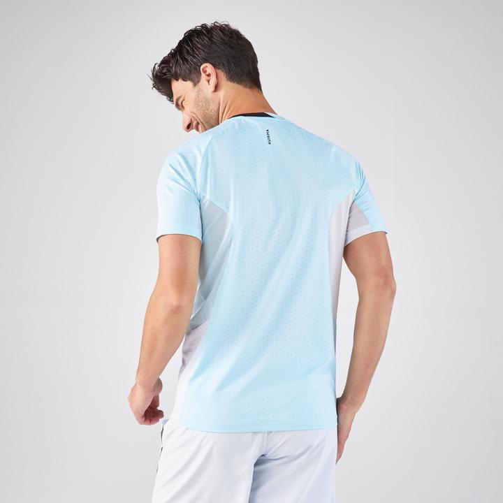 Actual product image Kuikma Herren Padel T-Shirt technisch - 900 hellblau (L)