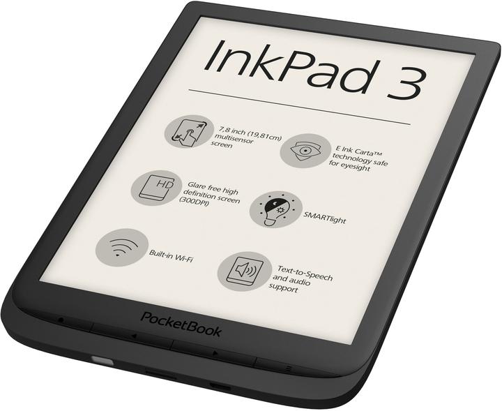 Actual product image PocketBook InkPad 3 (7.80", 8 GB, Black)