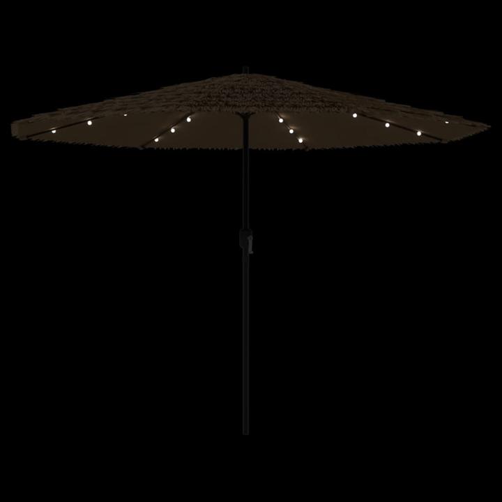 Produktbild VidaXL Sonnenschirm mit LED und mast (3.24 m)
