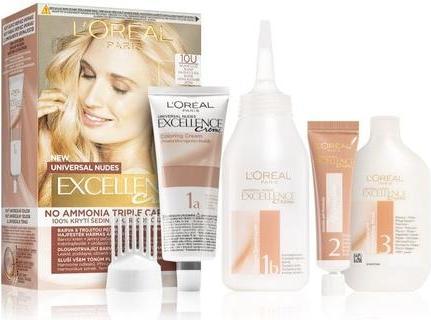 Actual product image L'Oréal Paris - Permanent hair colour Excellence Universal Nudes Excellence 48 ml - Shade: 10U The (10U)
