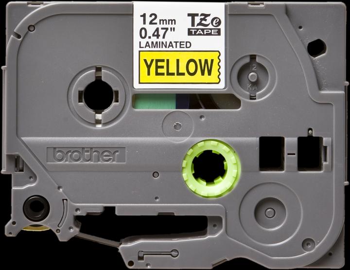 Actual product image Brother Tze-631 (1.20 cm, Yellow, Black)
