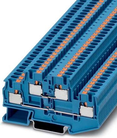 Immagine prodotto Phoenix Contact 4mm Feed through Terminal 2 level-Blue