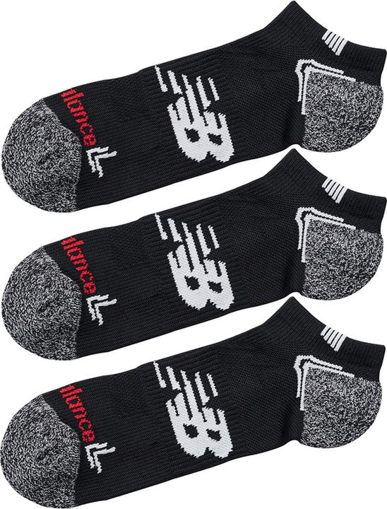 New Balance No Show Run Socks 3 Pack
