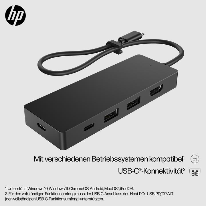 Produktbild HP Travel Hub G3 (USB-C, 4 Ports)