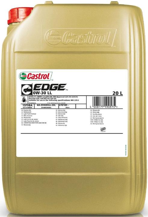 Produktbild Castrol Edge 0W-30 LL (20 l, SAE 0W-30)
