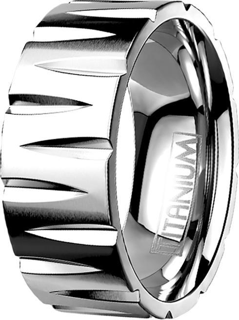Star Piercing Ring silber Geschnitzt