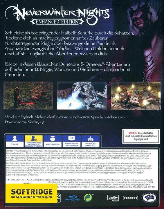 Actual product image Skybound Neverwinter Nights Enhanced Edition (PS4, DE)