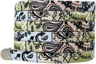 MU Classic Bandana Series 1 Paar Elastische Schnürsenkel (100 cm)