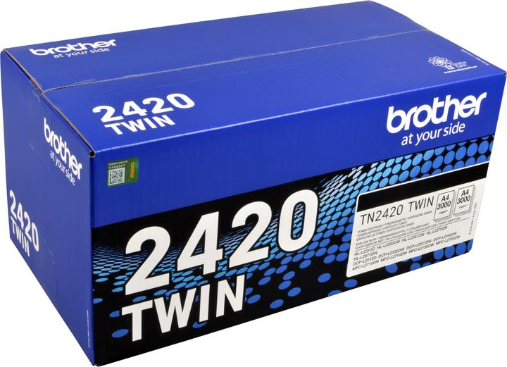 Produktbild Brother TN-2420TWIN (BK)