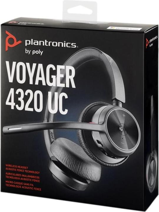 Actual product image Poly Voyager 4320 UC + Ladestation (Wireless, USB-A)