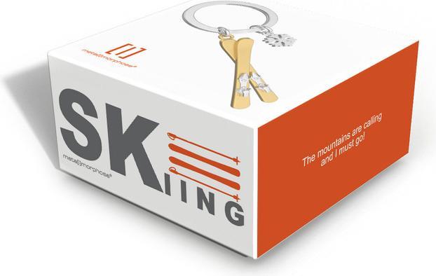 Actual product image MTM Keyring Ski Snowflake