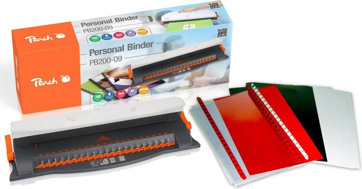 Actual product image Peach Personal Binder (Comb binding)