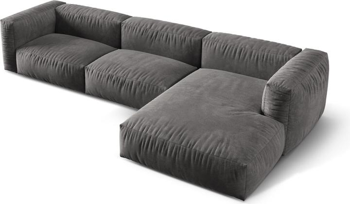 Actual product image Micadoni Modular Right Corner Sofa, "Martina", 3 Seats, 332x176x75 Made in Europe (Corner sofa)