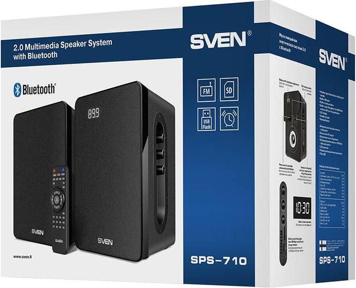 Produktbild Sven Speaker SPS-710, 40W Bluetooth (black) (Stromversorgung über USB)