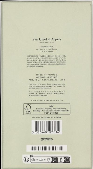Actual product image Van Cleef and Arpels Collection Extraordinaire (Eau de parfum, 75 ml)
