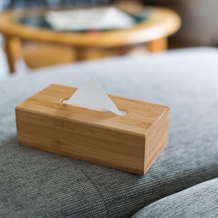 Actual product image Relaxdays Cosmetic tissue box