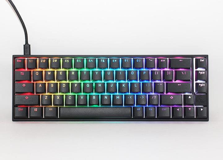 Produktbild Ducky Mecha Pro SF Gaming Tastatur - Cherry MX-Speed-Silver (US) (US, Kabelgebunden)