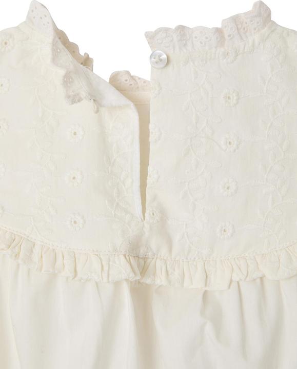 Immagine prodotto Vertbaudet Mädchen Bluse mit Lochstickerei und Materialmix (92)