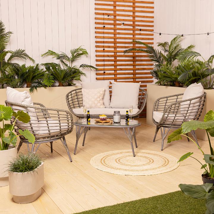 Produktbild Keller Fahnen Gartenlounge Evora Big