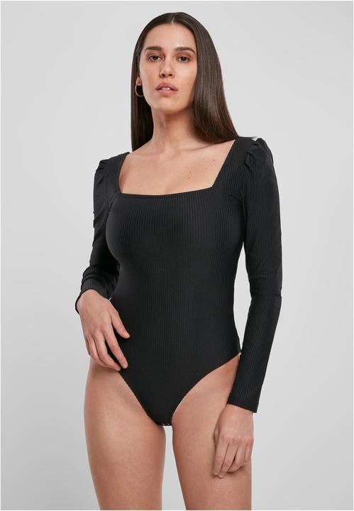 Immagine prodotto Urban Classics Body con maniche a costine da donna LS (XL)