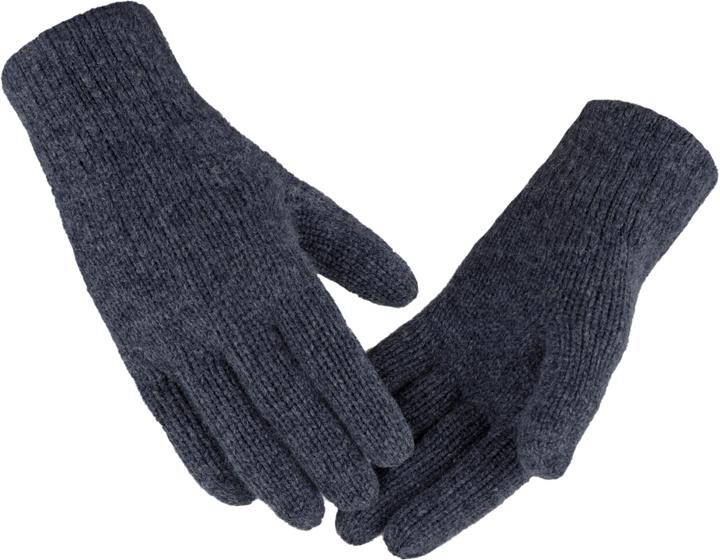 Actual product image Normani Merino Knitted Finger Gloves Onslow (L, XL)