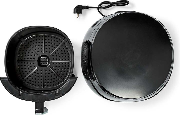Immagine prodotto Nedis Friggitrice ad aria calda 4,6 l Timer: 60 min Digitale Nero (Spina UE)