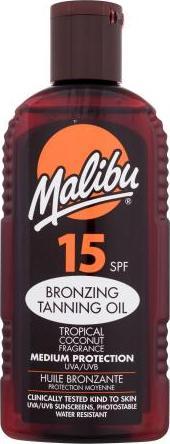 Malibu Bronzing Sunbading Oil SPF15, 200 ml (Sonnenöl, SPF 15, 200 ml)