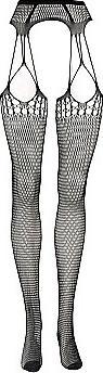 Actual product image Le Désir Shredded Suspender Pantyhose (One size)