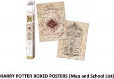 Image du produit Pyramid HARRY POTTER - Map & School List - Set 2 Posters 52 x 38cm
