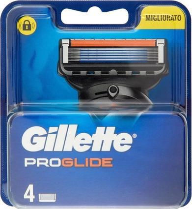 Gillette ProGlide Rasierklingen für Männer mit 5 Anti-Friction-Klingen für eine gründliche und (4 x)