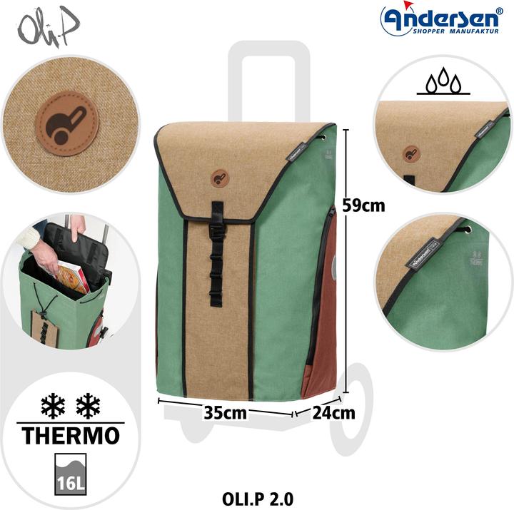 Produktbild Andersen Scala Shopper Plus Oli.P 2.0