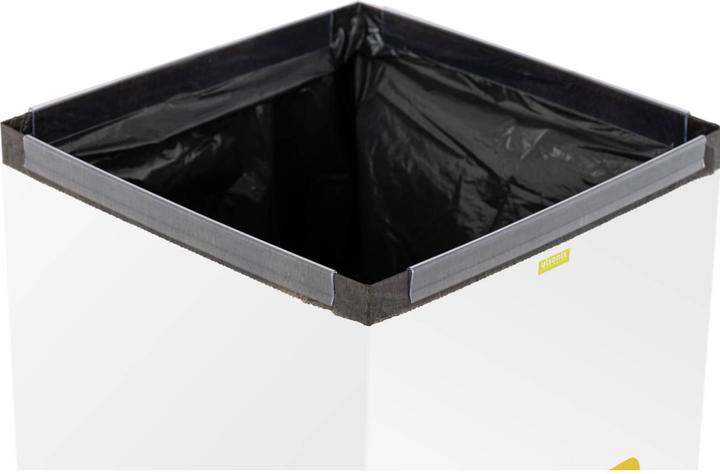 Produktbild Ulsonix Mülleimer Abfalleimer Küche Mülltrenner Deckel Bio Label 60 Liter Recycling (60 l)