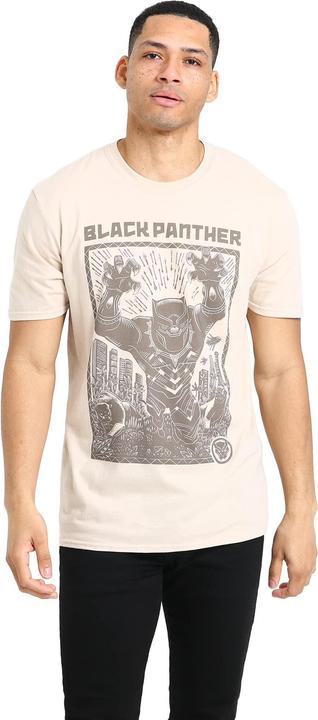 Immagine prodotto Black Maglietta Linoleografia Uomo (L)