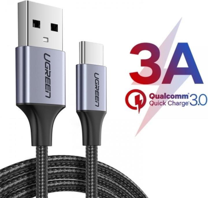 Image du produit Ugreen USB C – USB A (2 m, USB 2.0)