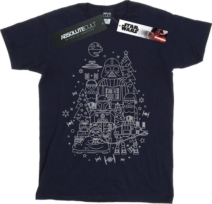 Star Wars Empire Christmas TShirt (XXL)