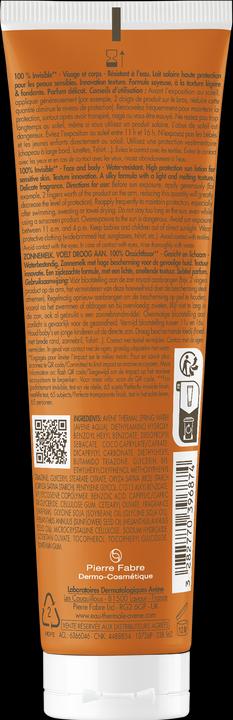 Image du produit Avène Sun Lait solaire SPF50 100ml (Lait solaire, SPF 50, 100 ml)