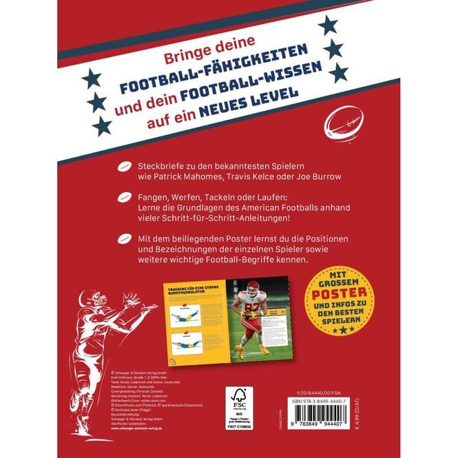 Image du produit Football américain - Entraînez-vous comme les pros de la NFL (Allemand, Éditions Schwager & Steinlein, Hendrik Kranenberg, Sabine Janatschek, Nicole Lindenroth, Jan Connecteur, 2024)