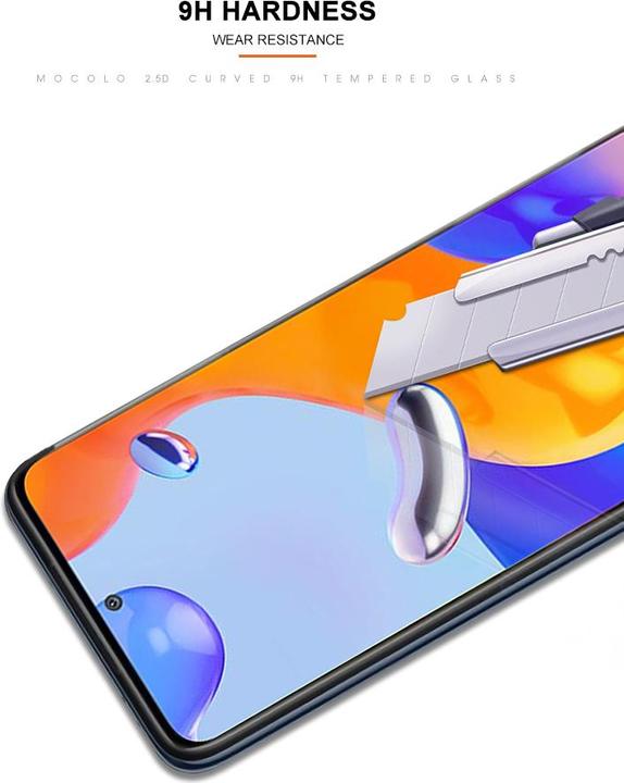 Image du produit Mocolo Verre adhésif 2.5D - Xiaomi Redmi Note 11 Pro / Note 11 Pro Plus Verre de protection (1 pièce(s), Xiaomi Redmi Note 11 Pro)