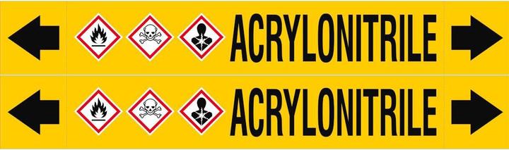 Produktbild Brady ASME - Rohrmarkierer - Acrylonitrile
