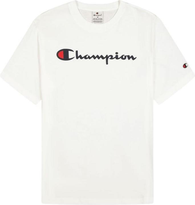 Actual product image Champion Koszulka męska SS Tee biała 220256 WW001 XL (XL)