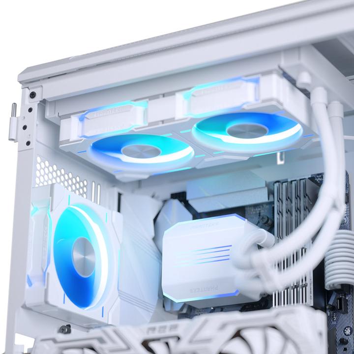 Image du produit Phanteks Glacier One 240D30 DRGB AIO refroidissement par eau - blanc