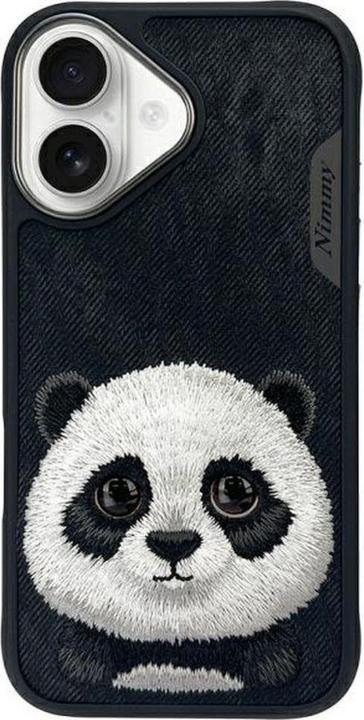Mocco Nimmy case iPhone 16 6.1" black Big Eyed Pet 2.0 Panda (Apple iPhone 16)